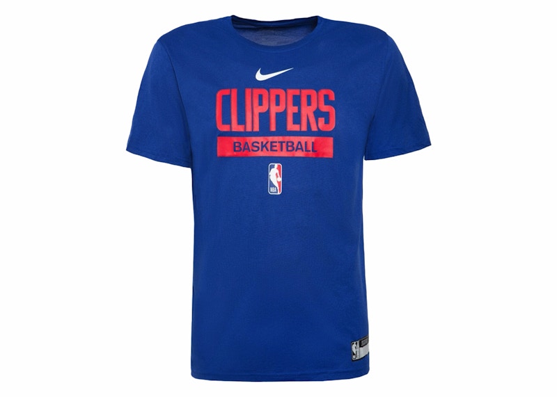 Nike NBA Los Angeles Clippers Practice Dri-Fit T-shirt Blue
