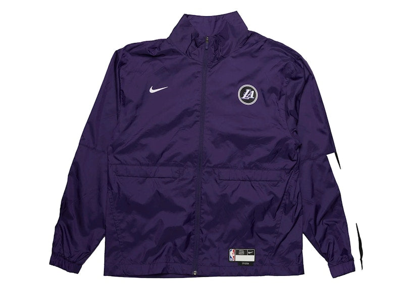 Nike NBA Los Angeles Lakers City Edition Loose Fit Jacket Purple/White
