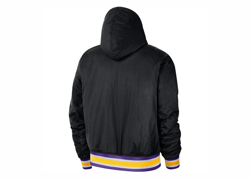 Nike NBA Los Angeles Lakers Courtside Jacket Black/Coast/Amarillo/Field Purple