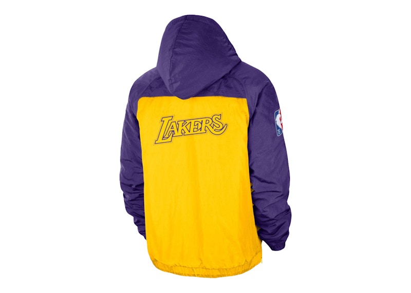 Nike NBA Los Angeles Lakers Courtside Premium Jacket Field Purple/Amarillo/White