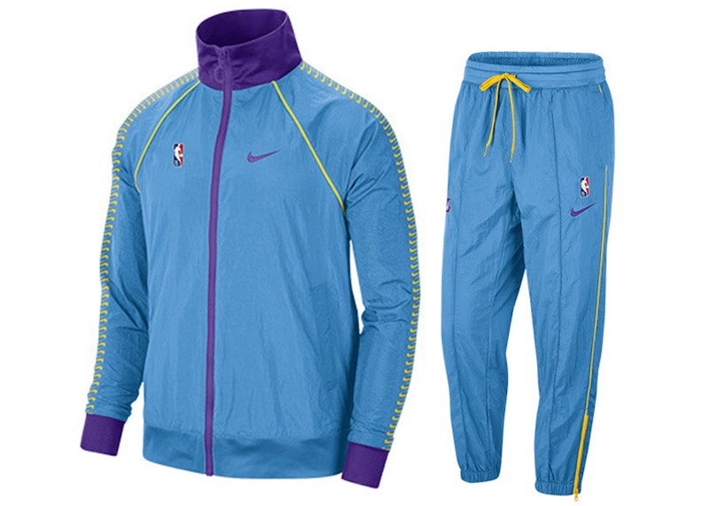 Nike NBA Los Angeles Lakers Courtside Tracksuit Blue