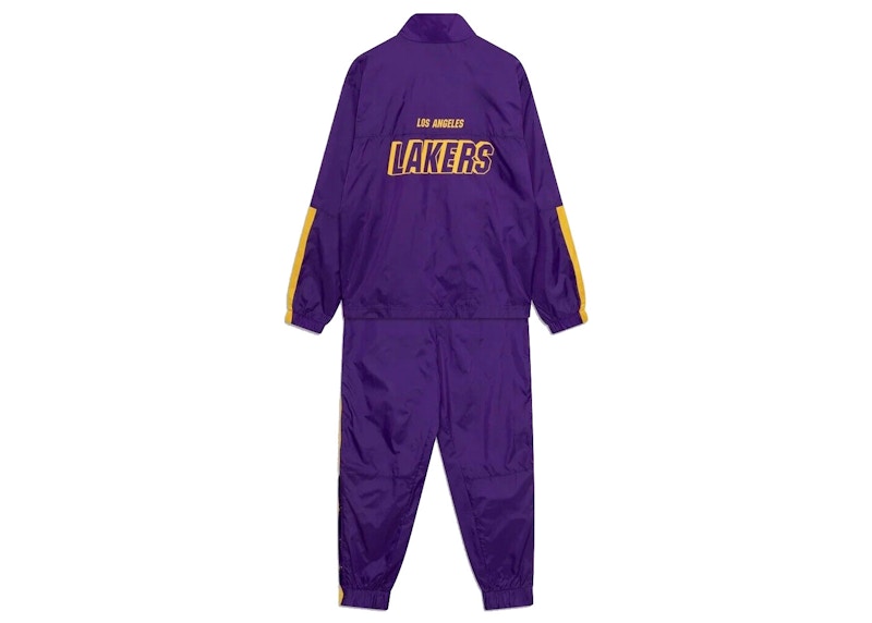 Nike NBA Los Angeles Lakers Courtside Tracksuit Purple/Yellow