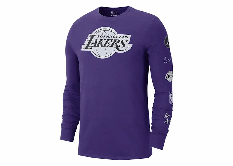 Nike NBA Los Angeles Lakers L/S T-shirt Purple/White