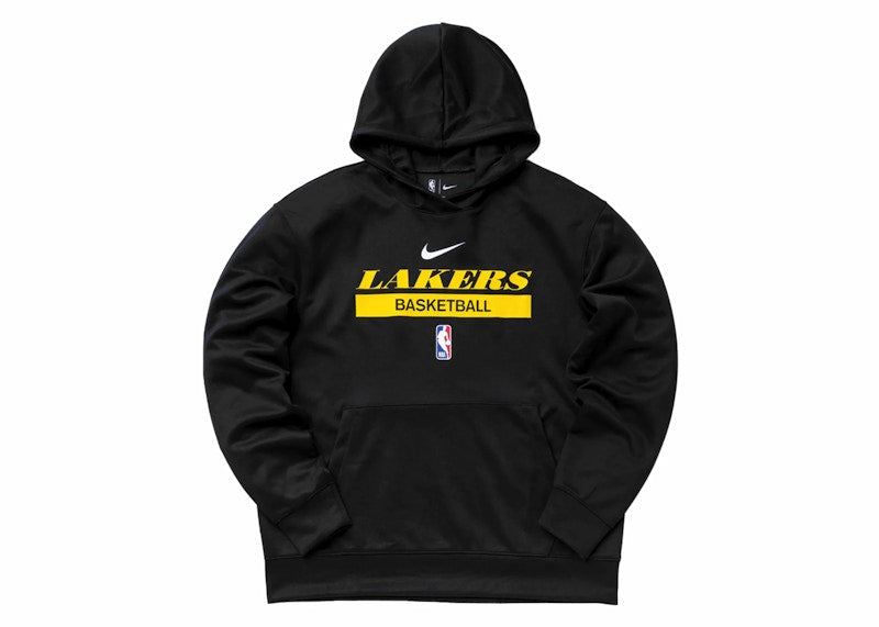 Nike NBA Los Angeles Lakers Spotlight Dri-Fit Loose Fit Hoodie Black