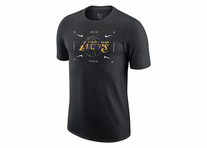 Nike NBA Los Angeles Lakers T-shirt Black