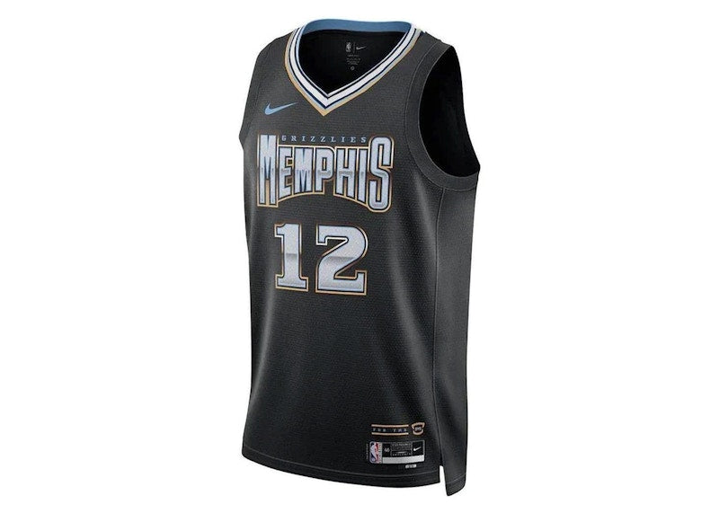 Nike NBA Memphis Grizzlies Ja Morant Dri-Fit Jersey Black