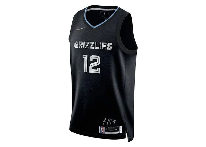 Nike NBA Memphis Grizzlies Ja Morant Select Edition Dri-Fit Jersey Black