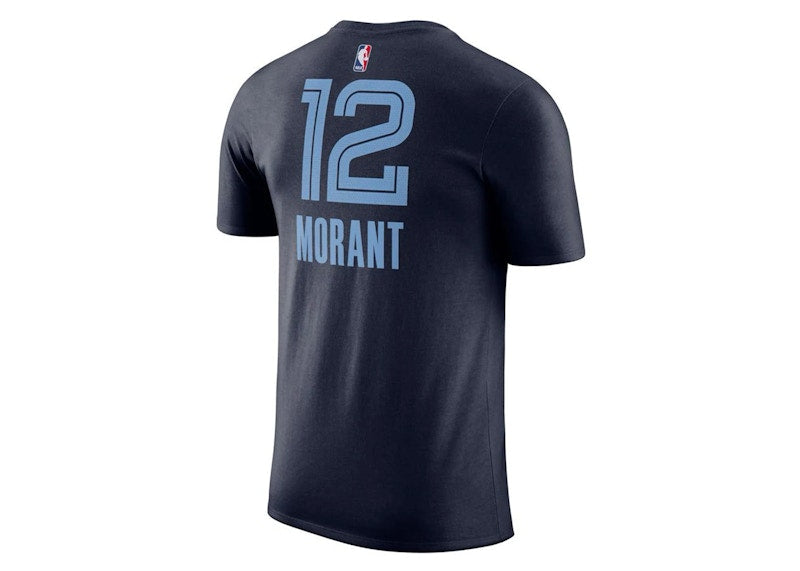 Nike NBA Memphis Grizzlies Ja Morant T-shirt Dark Blue/Light Blue