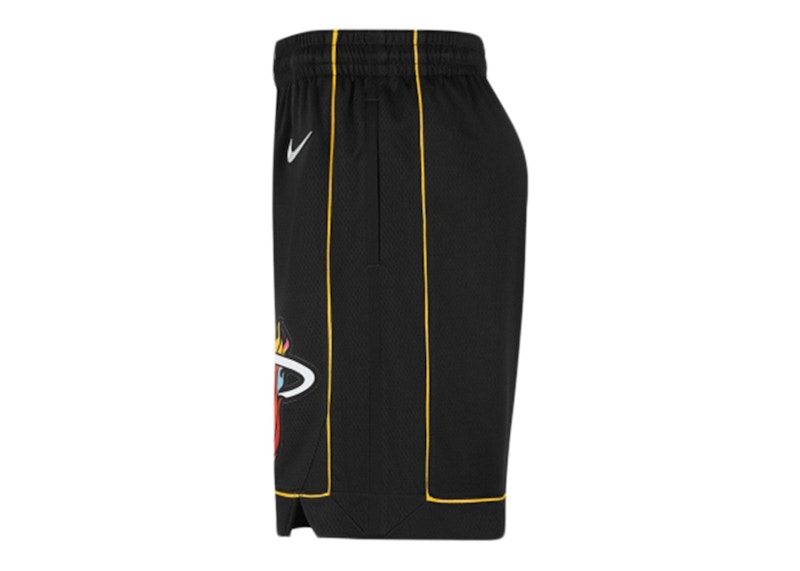 Nike NBA Miami Heat City Edition Mixtape Basketball Shorts Black