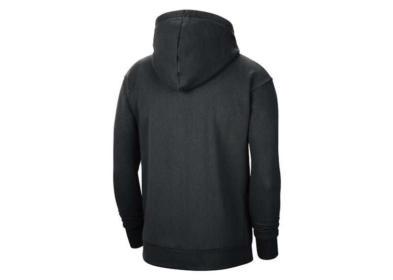 Nike NBA Miami Heat Fleece Pullover Loose Fit Hoodie Black