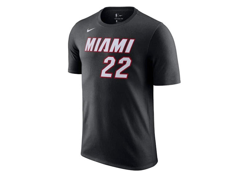 Nike NBA Miami Heat Jimmy Butler T-shirt Black/White