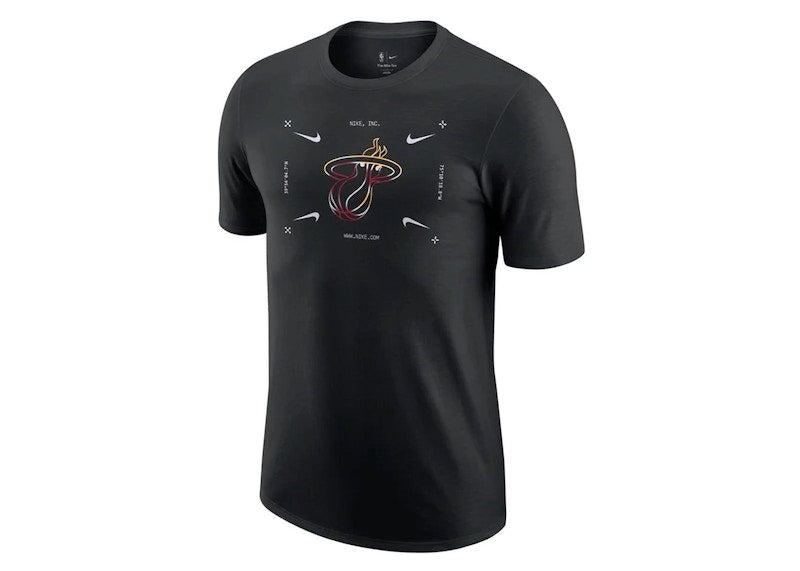 Nike NBA Miami Heat T-shirt Black
