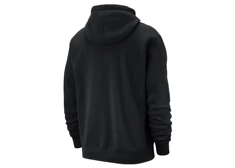 Nike NBA Milwaukee Bucks Courtside Fleece Loose Fit Hoodie Black