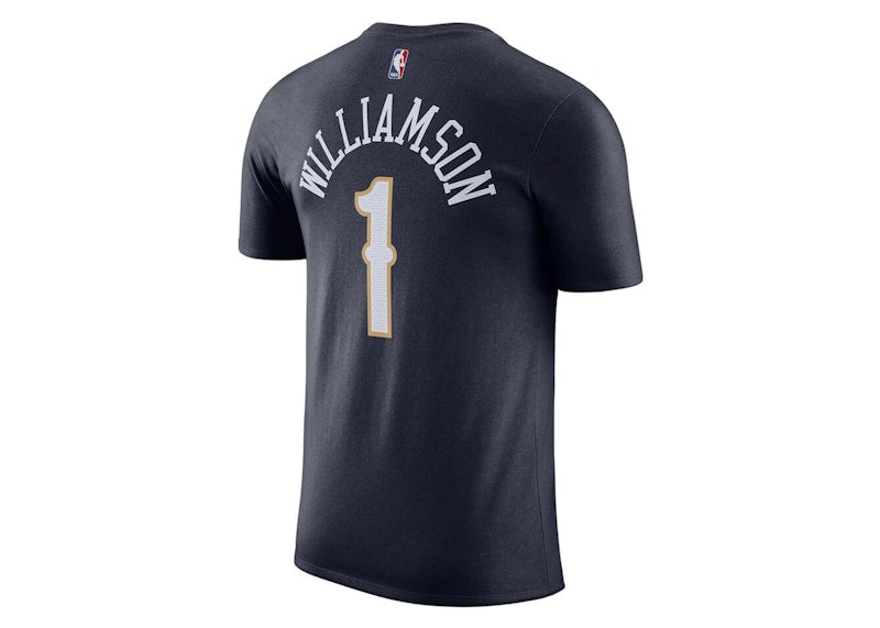 Nike NBA New Orleans Pelicans Zion Williamson T-shirt Dark Blue
