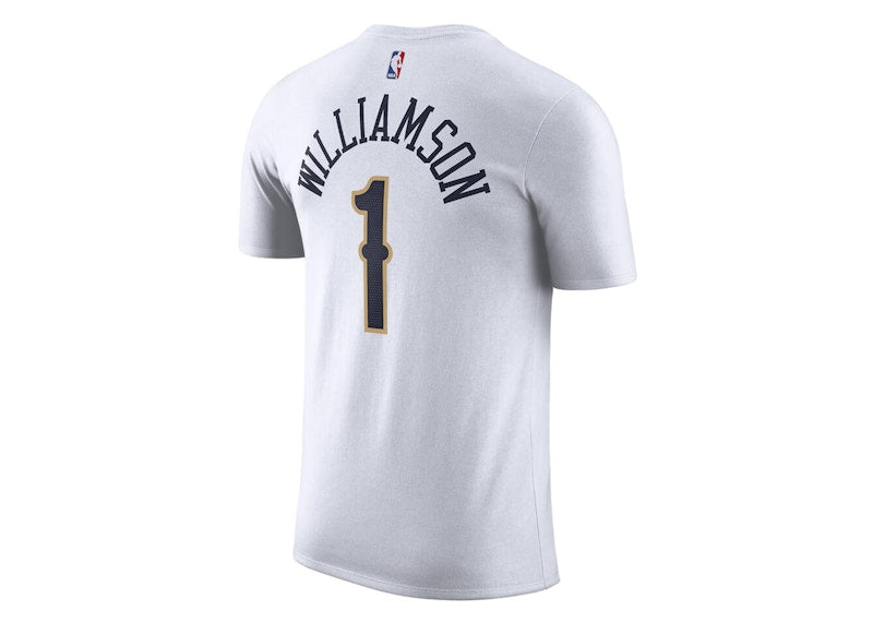 Nike NBA New Orleans Pelicans Zion Williamson T-shirt White