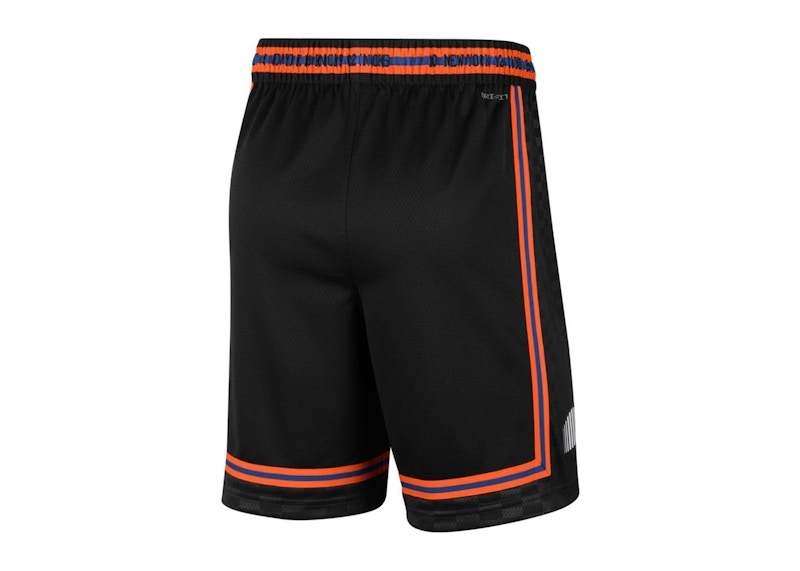 Nike NBA New York Knicks City Edition 2021-2022 Dri-FIT Swingman Shorts Black
