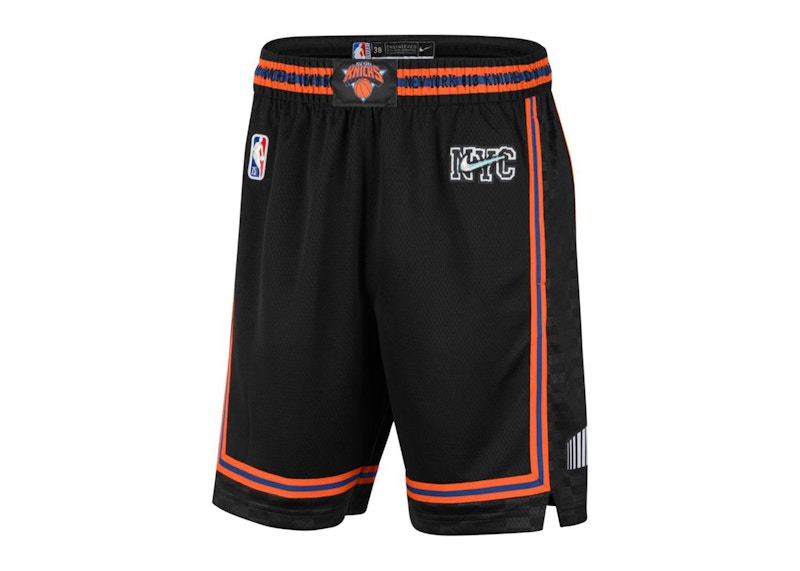 Nike NBA New York Knicks City Edition 2021-2022 Dri-FIT Swingman Shorts Black