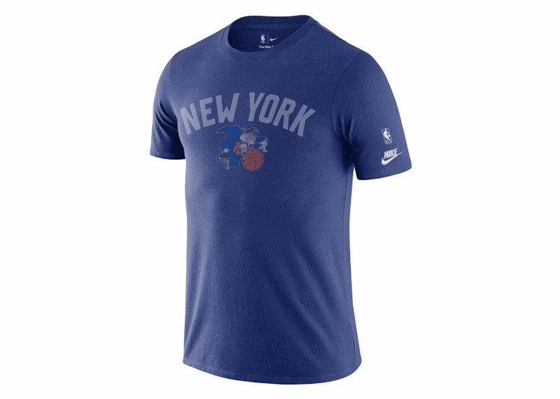 Nike NBA New York Knicks Essential Year Zero T-shirt Blue