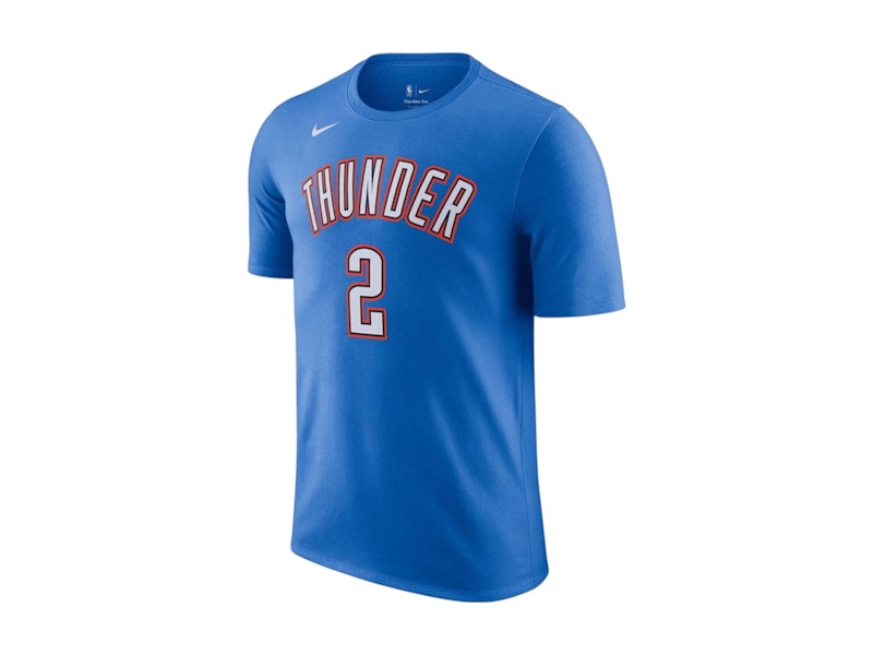 Nike NBA Oklahoma City Thunder Shai Gilgeous-Alexander T-shirt Blue/White
