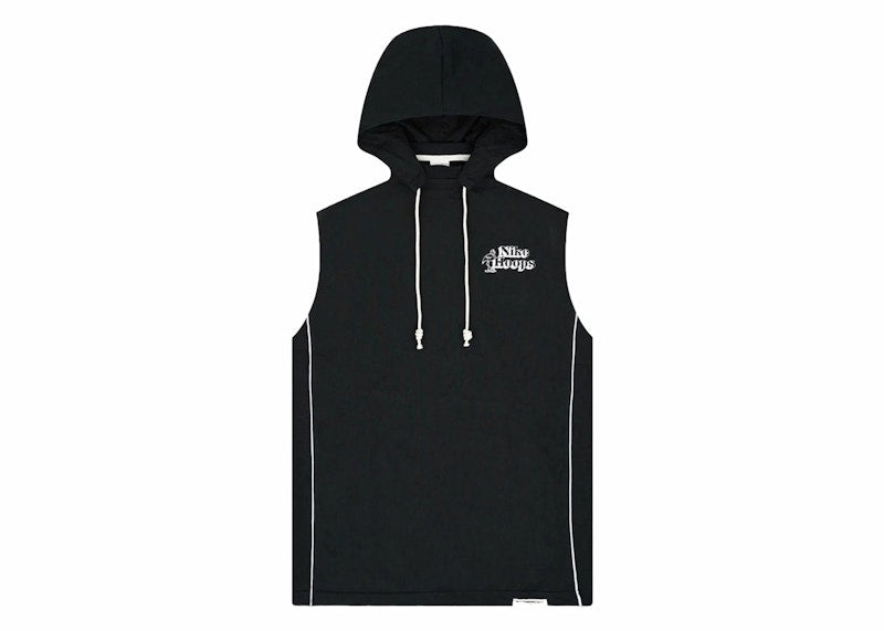 Nike NBA Standard Issue Dri-Fit Loose Fit Hooded T-shirt Black