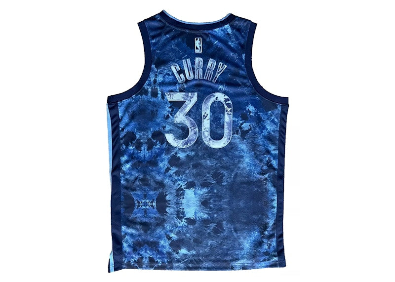 Nike NBA Stephen Curry Golden State Warriors 2022/23 Select Series Jersey Blue