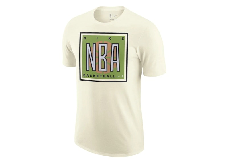 Nike NBA Team 31 Courtside Max 90 Loose Fit Short Sleeve T-shirt White