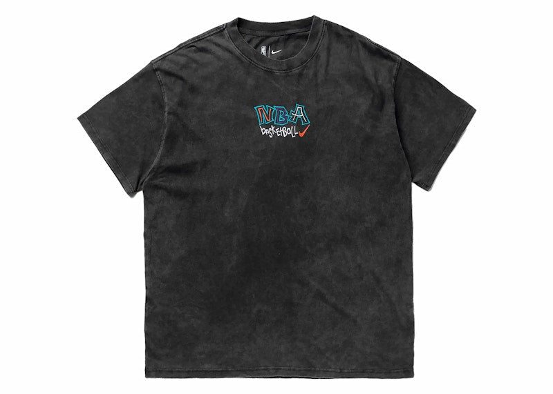 Nike NBA Team 31 Courtside Max 90 Loose Fit T-shirt Black