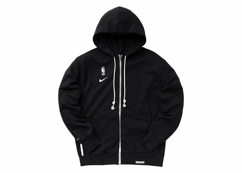 Nike NBA Team 31 Standard Issue Dri Fit Full-Zip Loose Fit Hoodie Black
