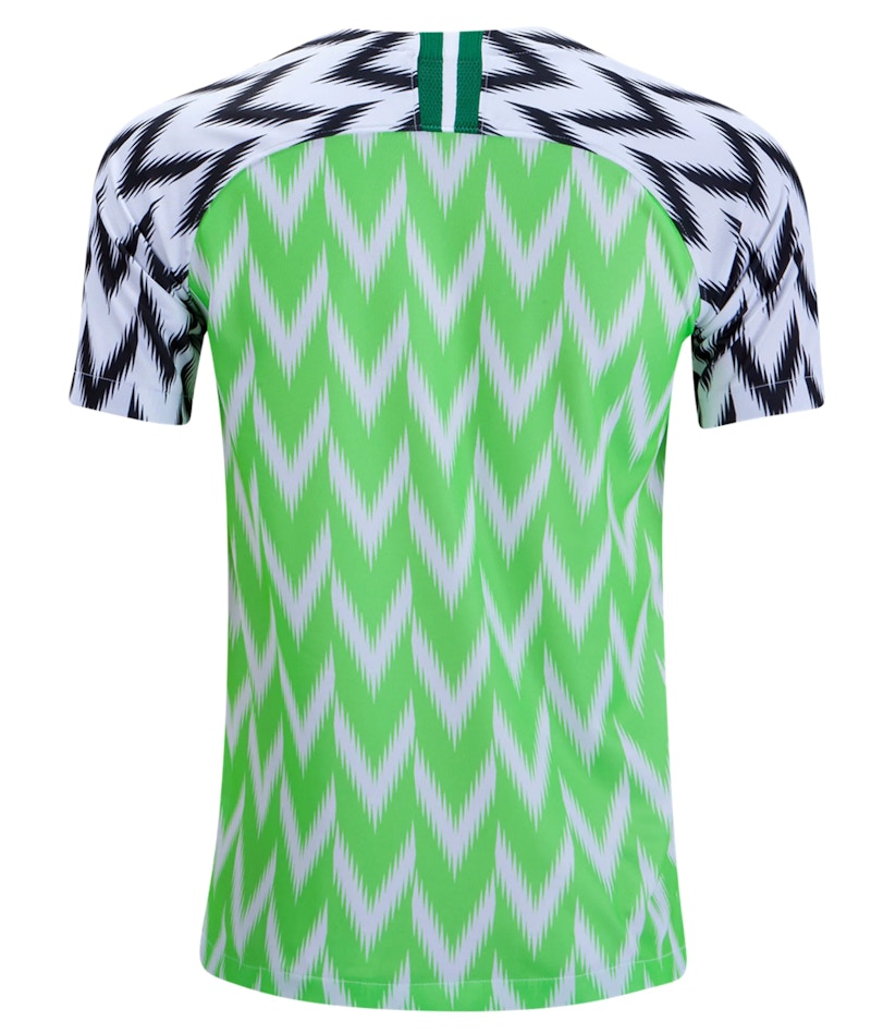 Nike Nigeria 2018/2019 Stadium Home Jersey White/Black