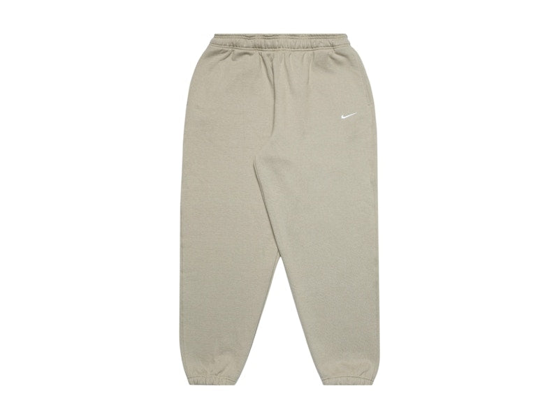 Nike NRG Solo Swoosh Fleece Pant Khaki/White