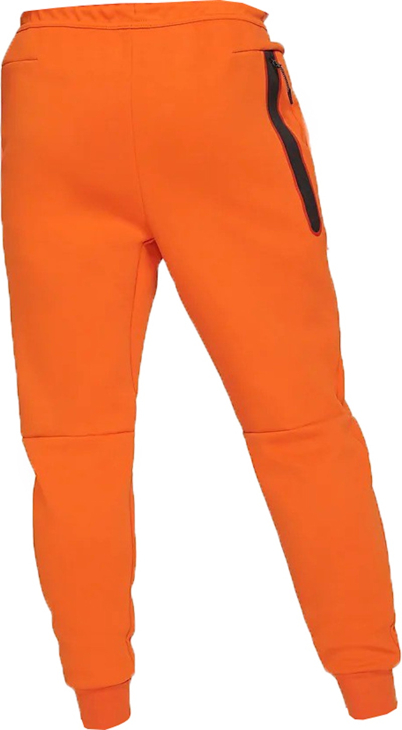 Nike Sportswear Tech Fleece Joggers Campfire Orange Black