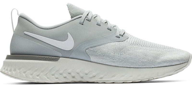 Nike Odyssey React 2 Flyknit Wolf Grey White