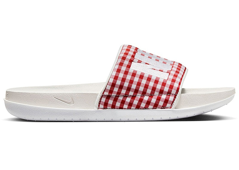 Nike Offcourt Slide Mystic Red Plaid (Women's)