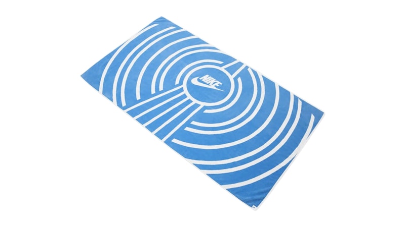 Nike Oversized Beach Towel Blue/White