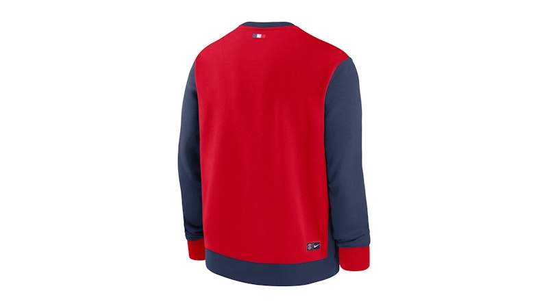 Nike Paris Saint-Germain 2023/24 Standard Issue Travel Performance Pullover Sweatshirt Red