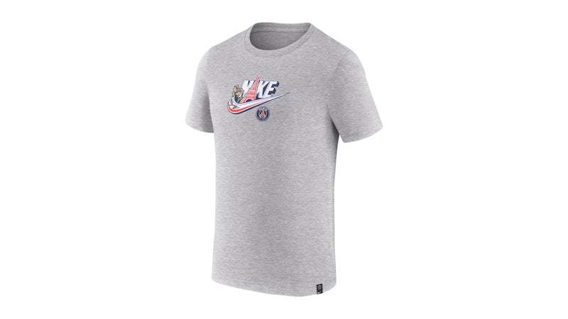 Nike Paris Saint-Germain Futura T-shirt Heather Grey