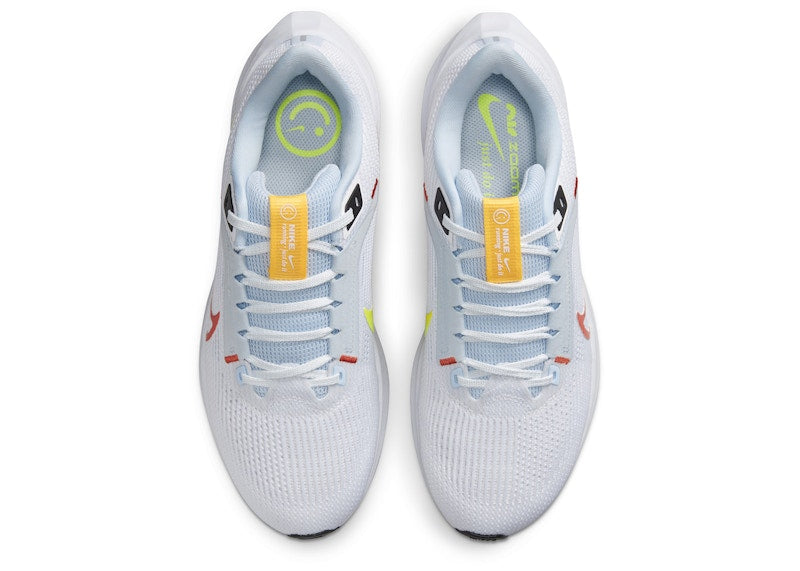 Nike Pegasus 40 Laser Orange Picante Red Blue Tint (Women's)