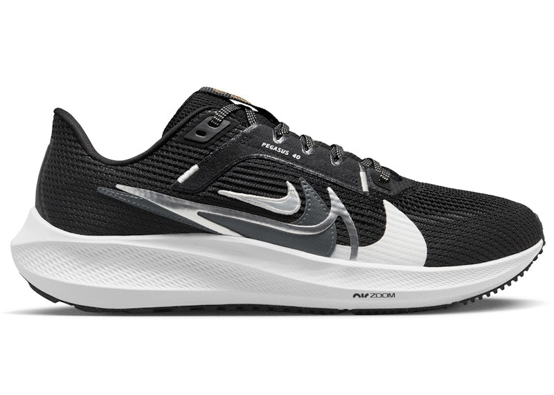 Nike Pegasus 40 Premum Black White Grey (Women's)