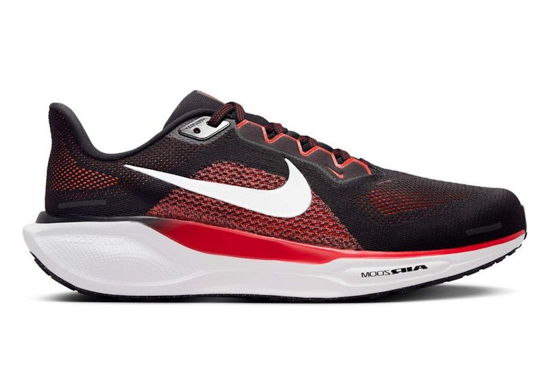 Nike Pegasus 41 Black Fire Red White