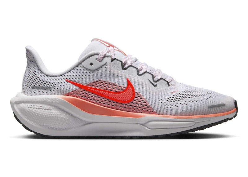 Nike Pegasus 41 White Magic Ember Black Bright Crimson (GS)