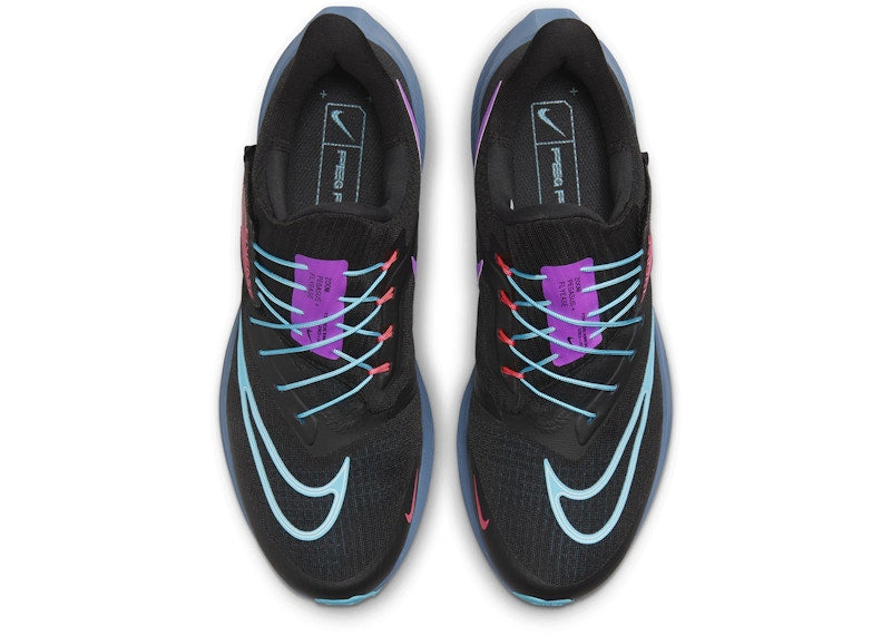 Nike Pegasus Flyease SE Black Baltic Blue Fuchsia Dream
