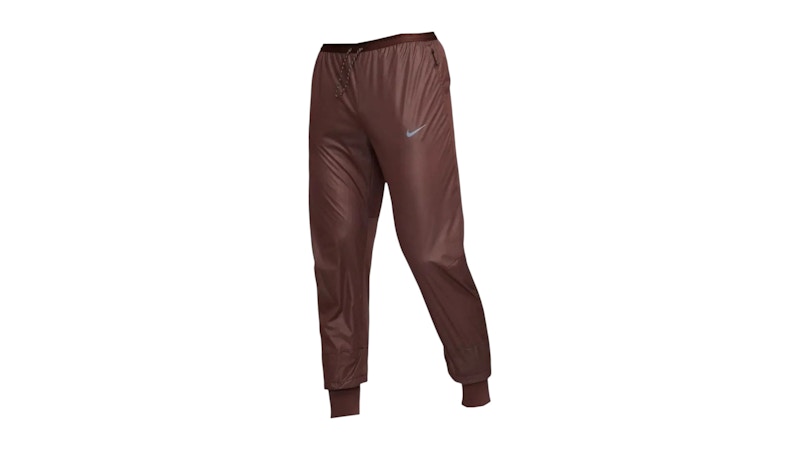 Nike Plain Dark Running Trousers Brown