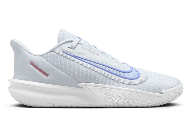 Nike Precision 7 EasyOn Football Grey Pure Platinum Plum Dust Royal Pulse