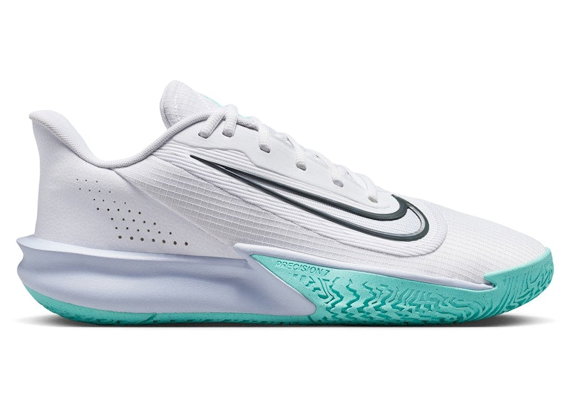 Nike Precision 7 White Ghost Dynamic Turquoise