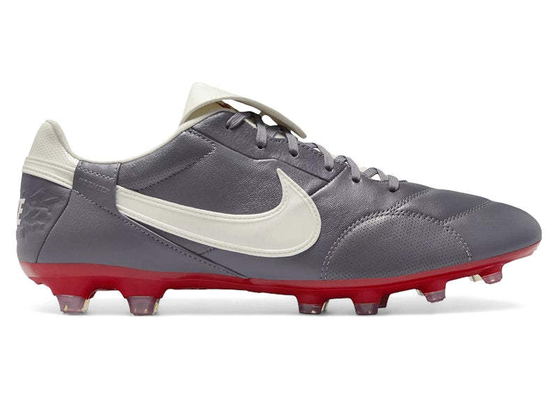 Nike Premier 3 FG Light Graphite Varsity Red