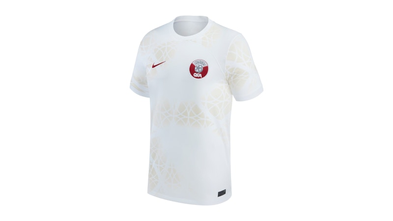 Nike Qatar National Team 2022/23 Away Replica Jersey White