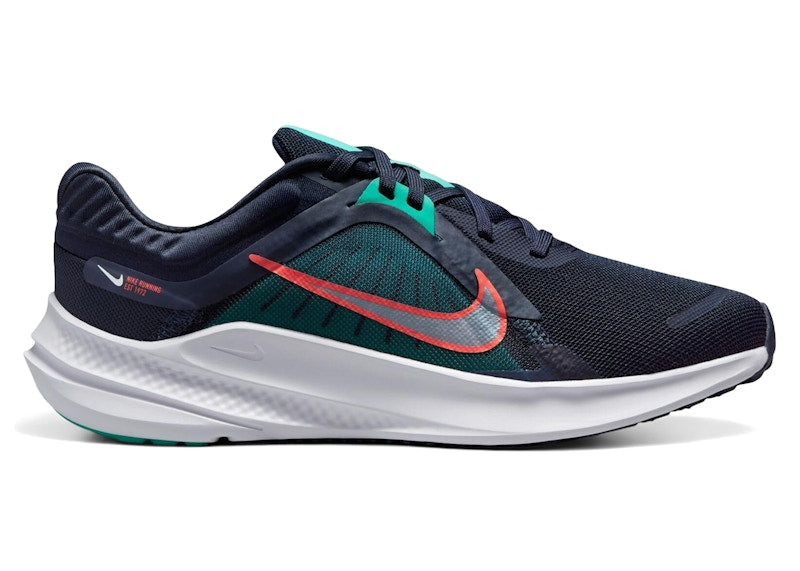 Nike Quest 5 Obsidian Clear Jade Picante Red (Women's)