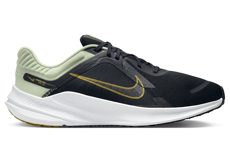 Nike Quest 5 Olive Aura Black White Bronzine