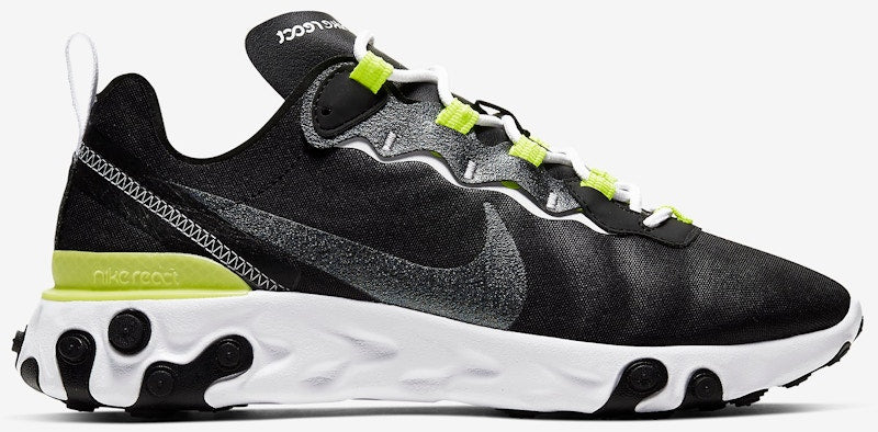 Nike React Element 55 Black Lemon Venom (Women's)