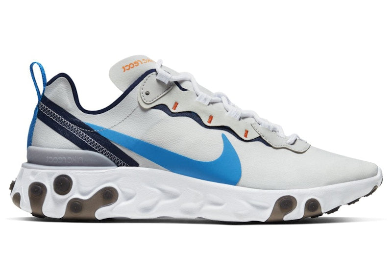 Nike React Element 55 Clear Blue